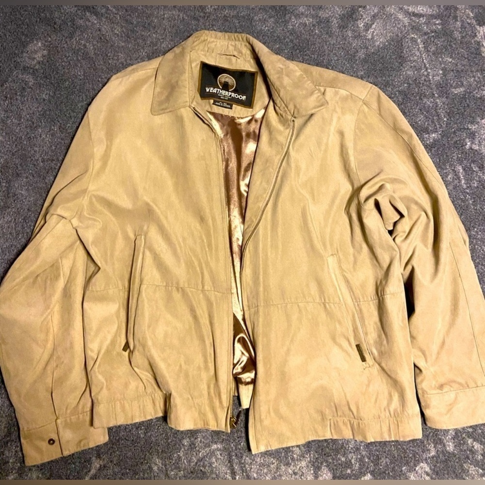 Weatherproof zip up jacket